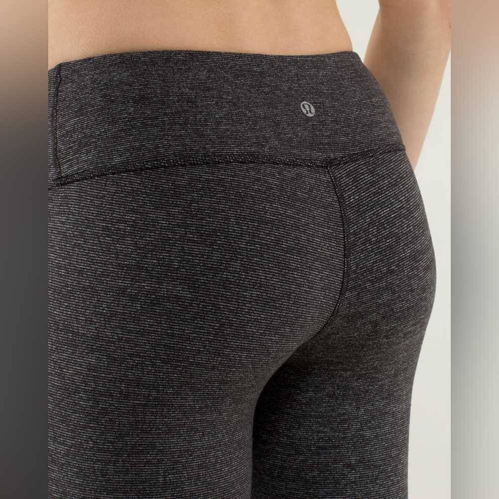 Lululemon Wunder Under Mini Stripe Crop Capri Legging - Picture 5 of 12